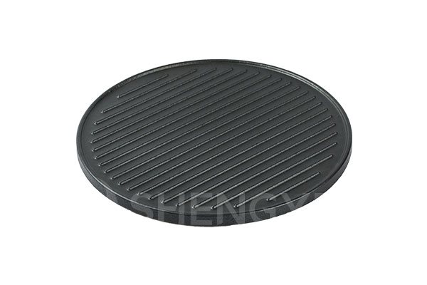 Bakeware supplier wholesale glazed non-stick steak cooking stone for oven or grill SYGS340RD