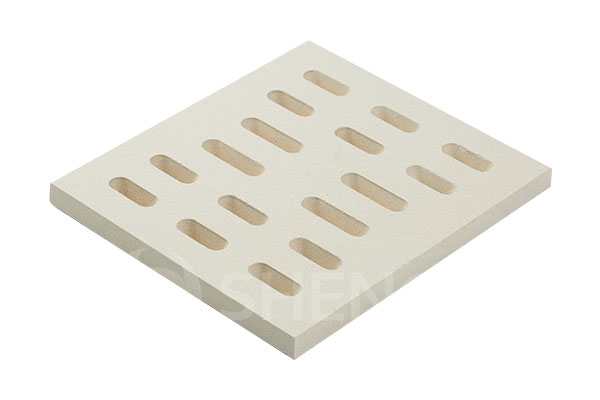 Perforated refractory ceramic oven stone SYAS180120RRPR